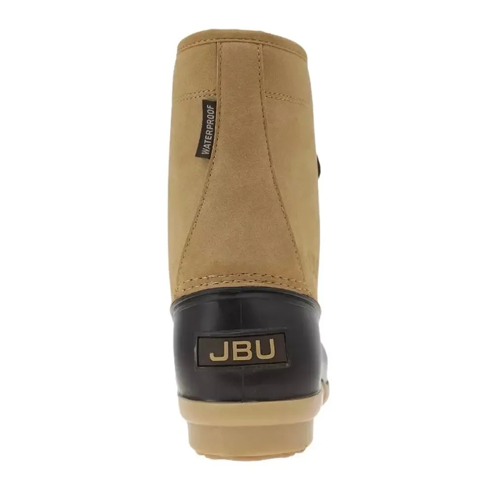 JBU Men's Maine Waterproof Duck Boots Tan Size 13